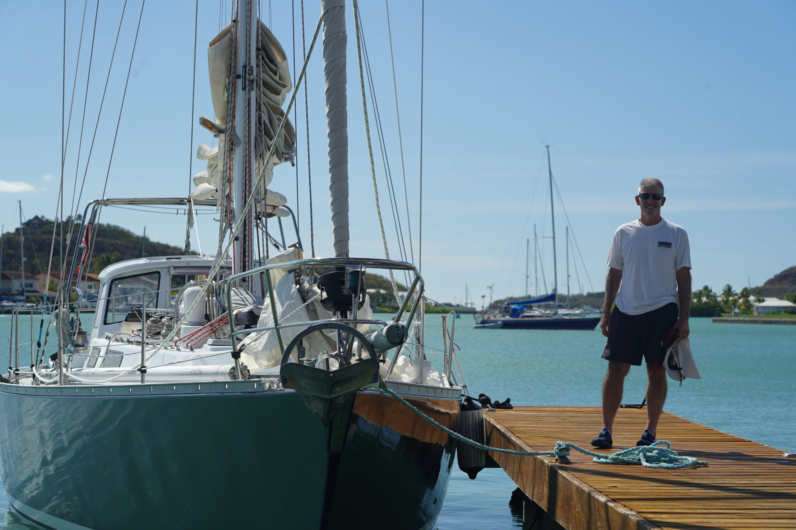 Old man, classic yachts and a slice of immigration